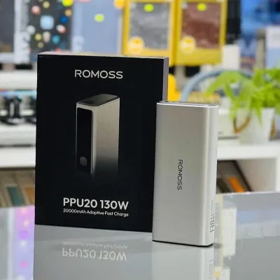 ROMOSS PPU20 130W – Power Bank 20 000 mAh Charge Ultra Rapide