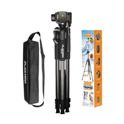 Trépied Caméra/Caméscope PLOKAMA PK-9999 – 2,1 m | Rotation 360°