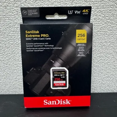 Carte SD SanDisk Extreme PRO SDXC 256 Go – UHS-I | U3 | V30