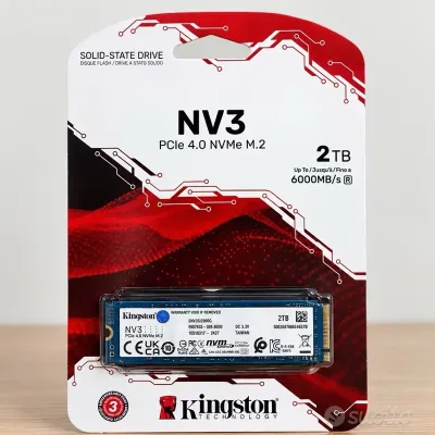 Kingston NV3 ( 2To  )– SSD NVMe M.2 PCIe 4.0