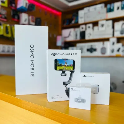 DJI Osmo Mobile 8P Vlog Combo + DJI Mic Mini 2