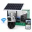OscarVision – Wifi Caméra de Surveillance Solaire Sans Fil Double Caméra 1