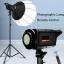 PROJECTEUR LED STUDIO COB 200 W YM-600-SS  3