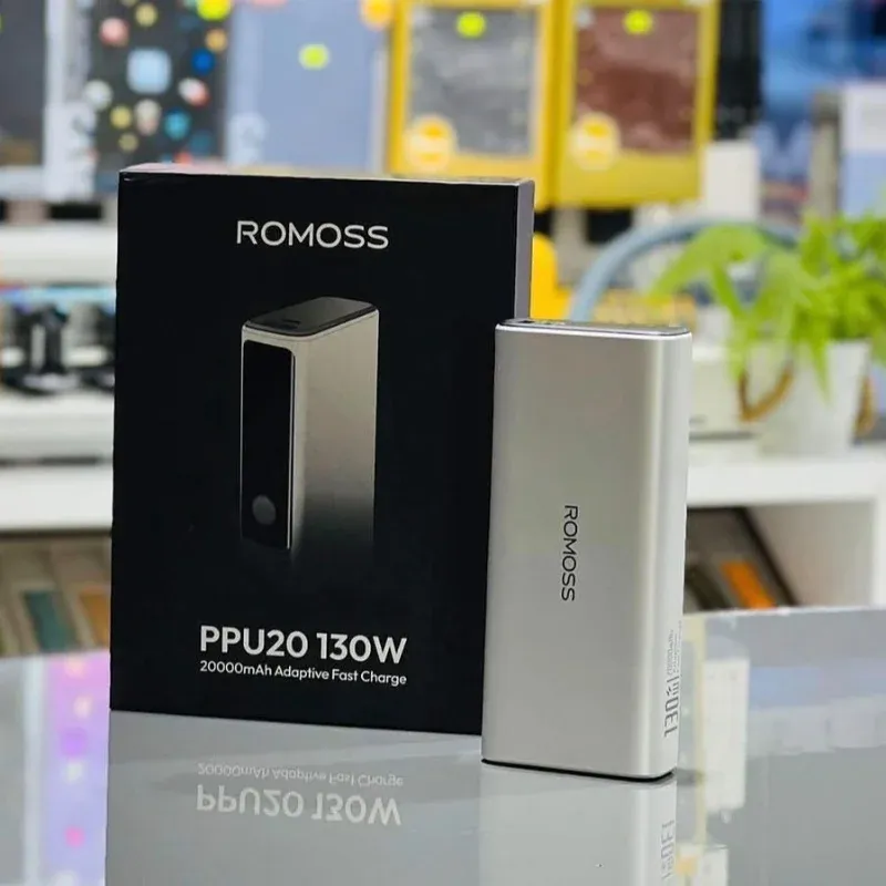 ROMOSS PPU20 130W – Power Bank 20 000 mAh Charge Ultra Rapide - photo 1