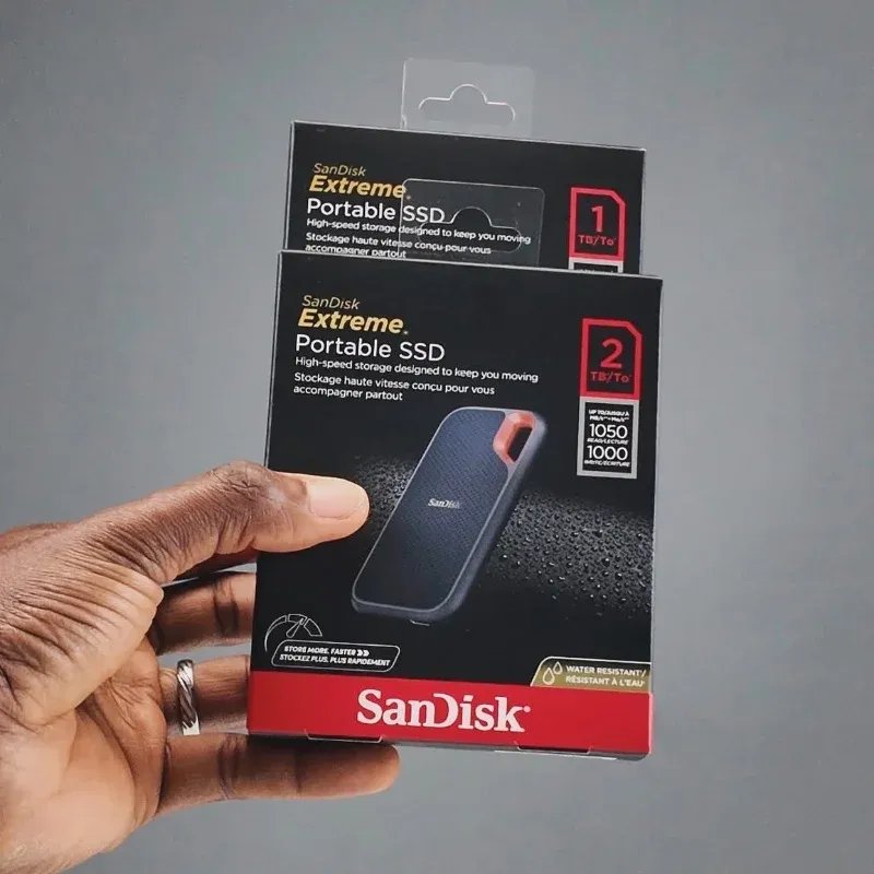 SanDisk Extreme Portable SSD – 1To & 2To SSD Externe Haute Vitesse - photo 1