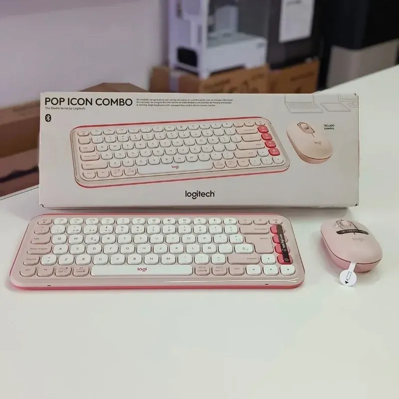 Logitech POP Icon Combo – Clavier & Souris Sans Fil - photo 1