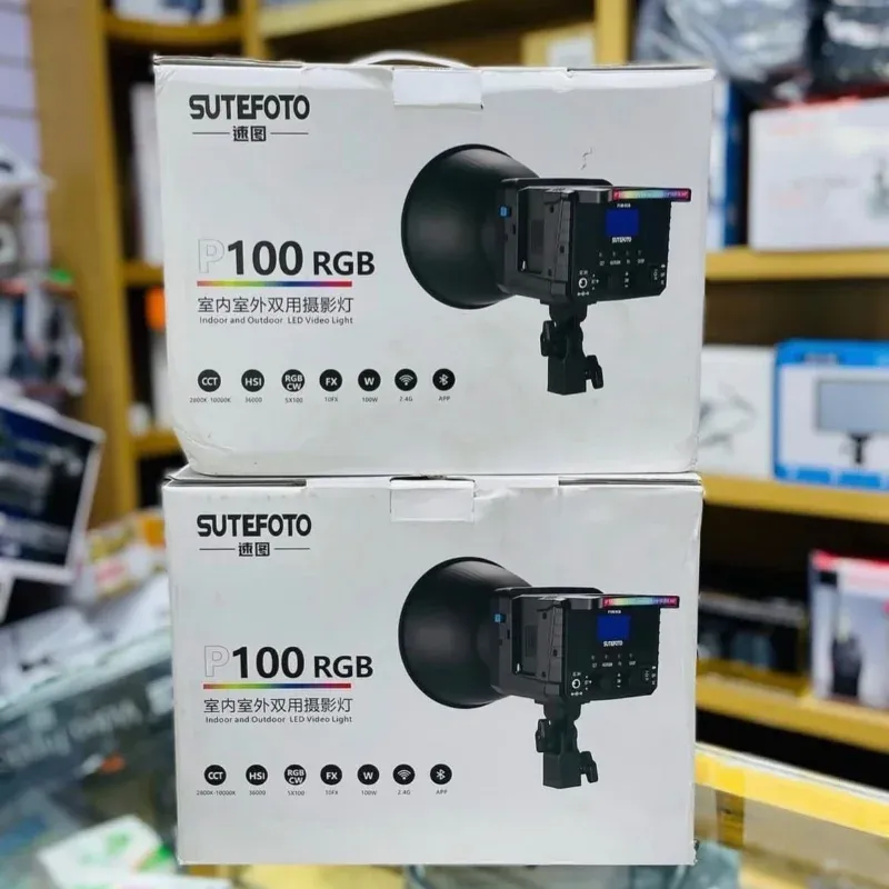 PROJECTEUR LED STUDIO SUTEFOTO P100 RGB - photo 1