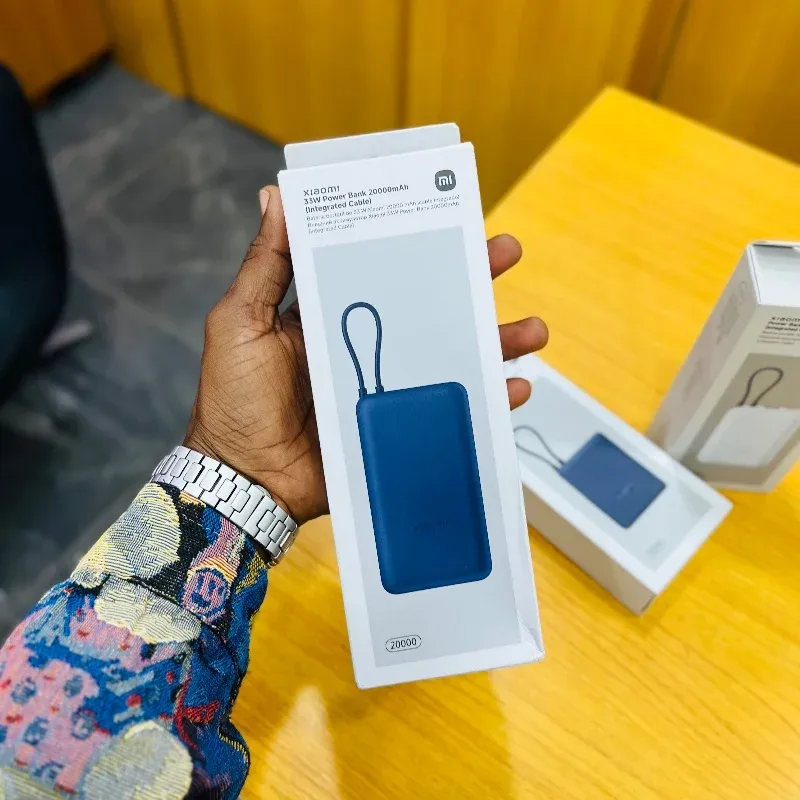 Xiaomi 33W Power Bank 20 000 mAh (Câble Intégré) - photo 1
